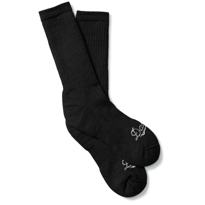 Danner Socks Merino Midweight Uniform Socks Crew 8211 Black 8211 MenWomen