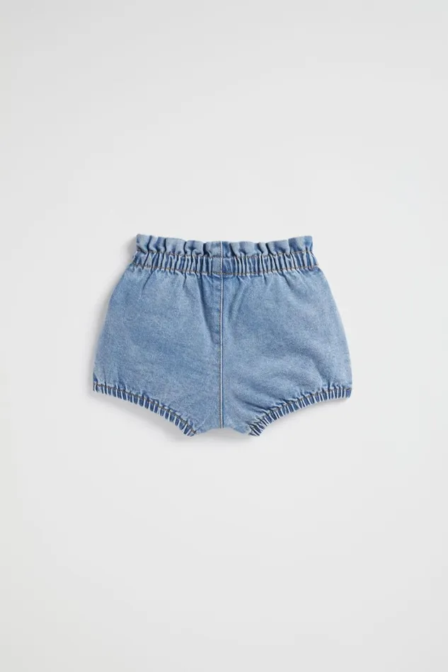 Denim and Jeans Baby Seed Heritage Core Denim Bloomer Clean Blue Wash