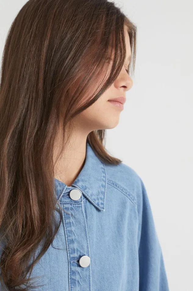Denim and Jeans Teen Girl Seed Heritage Denim Shirt Dress