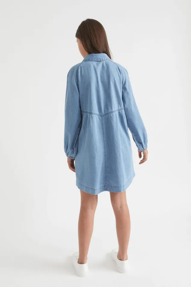Denim and Jeans Teen Girl Seed Heritage Denim Shirt Dress