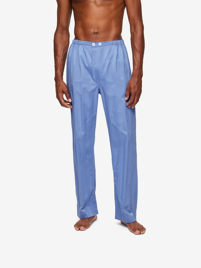 Derek Rose Classic Fit Pajamas Lingfield Cotton French Men Classic Fit Pajamas