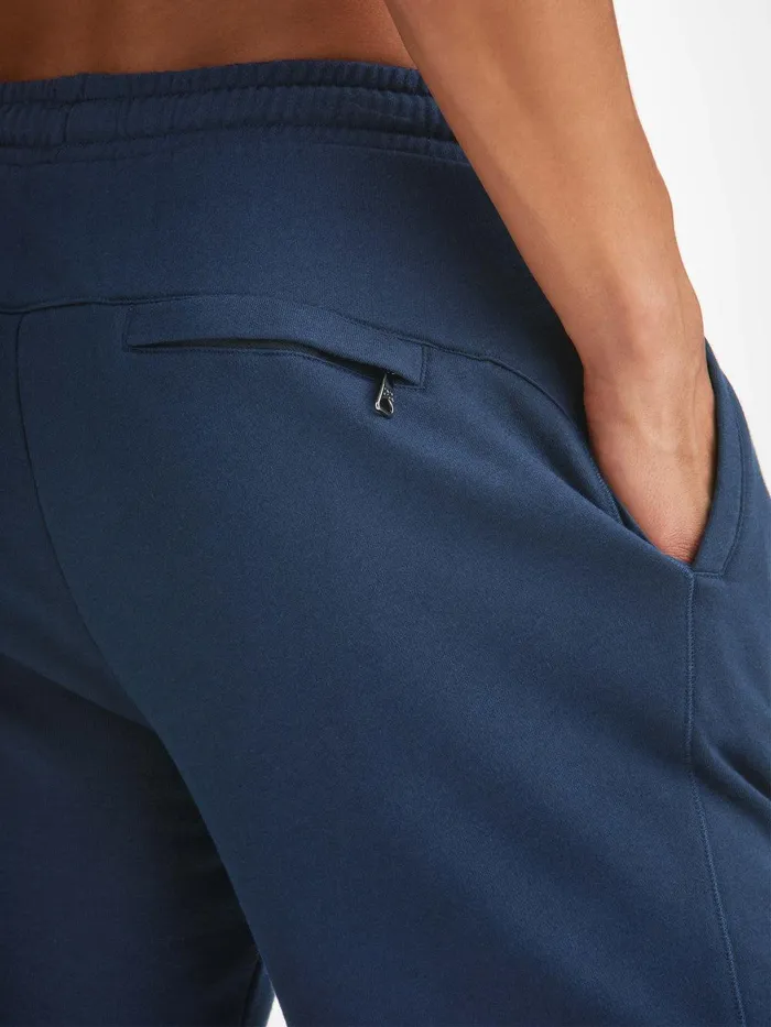 Derek Rose Sweat Shorts Quinn Cotton Modal Navy Men Casual Shorts