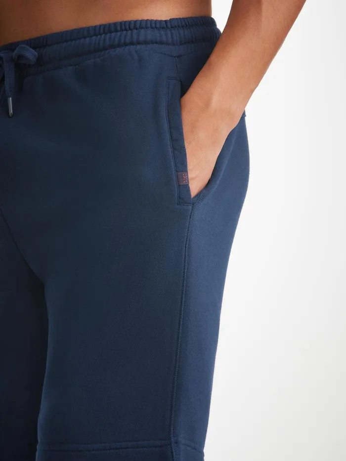 Derek Rose Sweat Shorts Quinn Cotton Modal Navy Men Casual Shorts