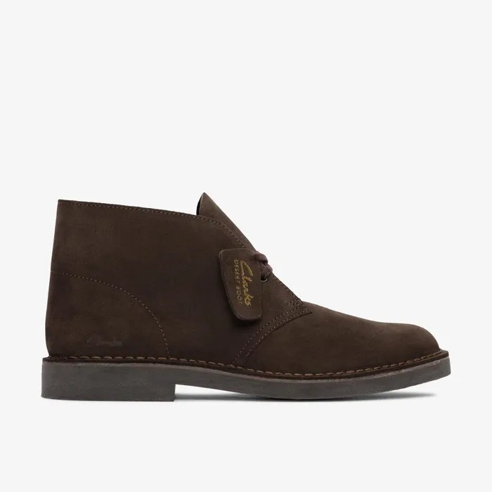 Desert Boot Evo Dark Brown Suede Men Clarks Casual Dress Shoes