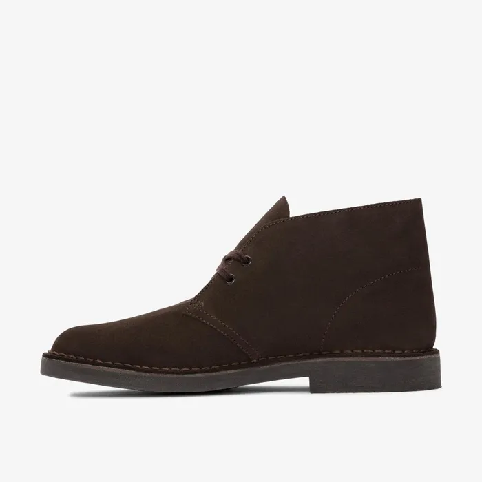 Desert Boot Evo Dark Brown Suede Men Clarks Casual Dress Shoes