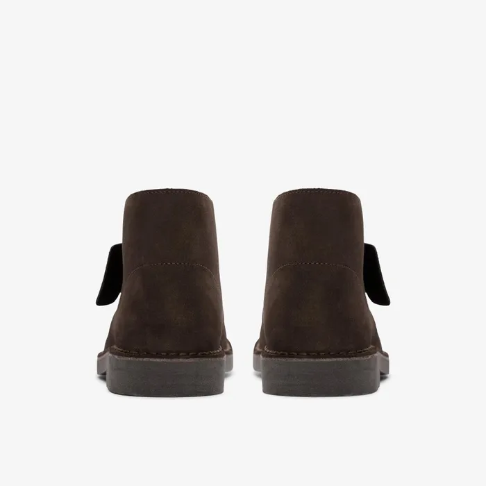 Desert Boot Evo Dark Brown Suede Men Clarks Casual Dress Shoes