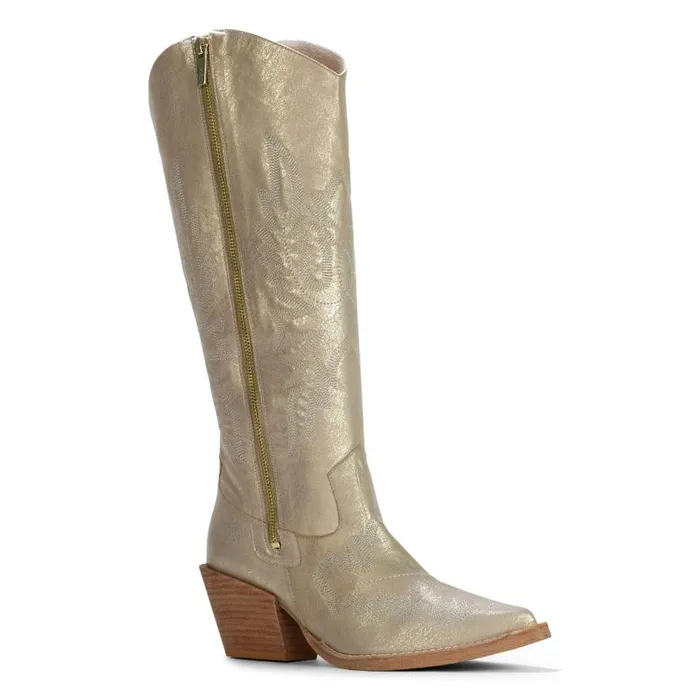 Donald Pliner Boot KAYTEE Pale Gold 8211 Women Donald Pliner Boot KAYTEE Pale Gold 8211 Women
