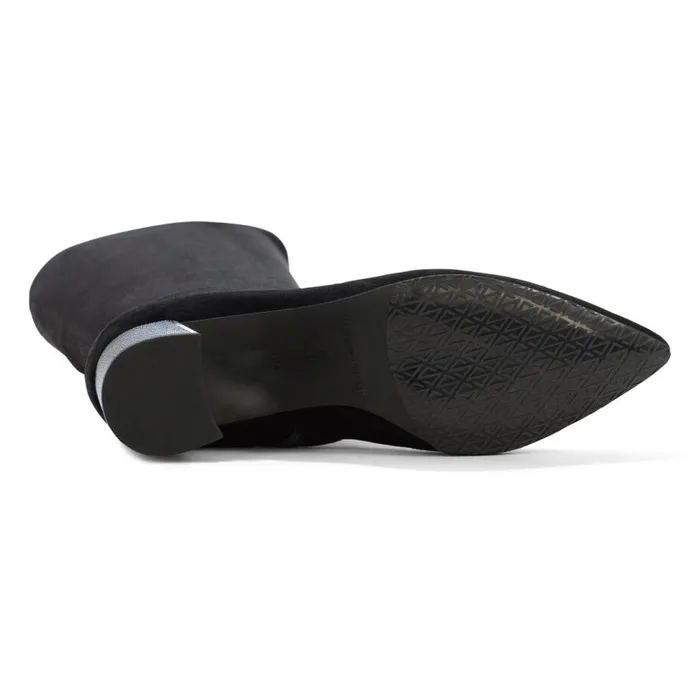 Donald Pliner Boot SOUMA Black Suede 8211 Women Donald Pliner Boot SOUMA Black Suede 8211 Women