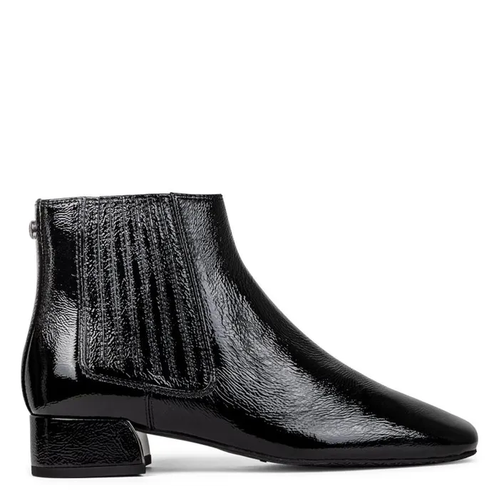 Donald Pliner Bootie DASIA Black Patent 8211 Women