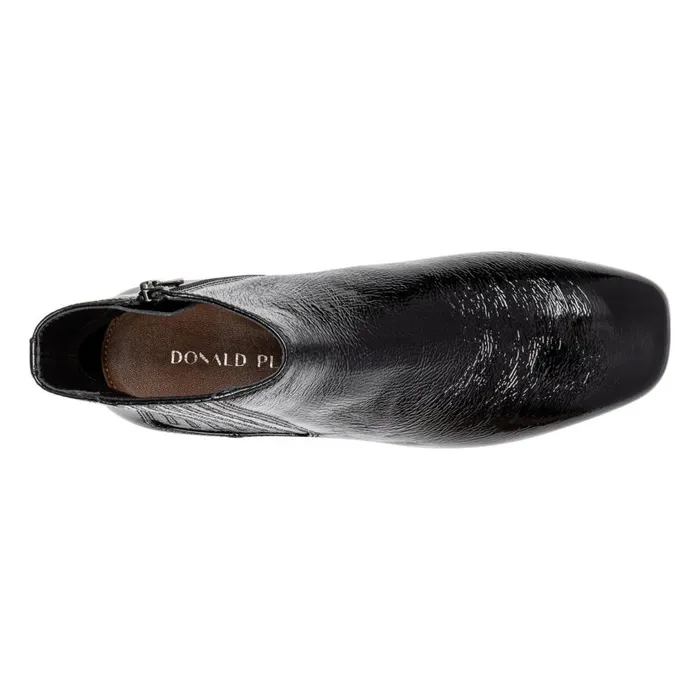 Donald Pliner Bootie DASIA Black Patent 8211 Women Donald Pliner Bootie DASIA Black Patent 8211 Women