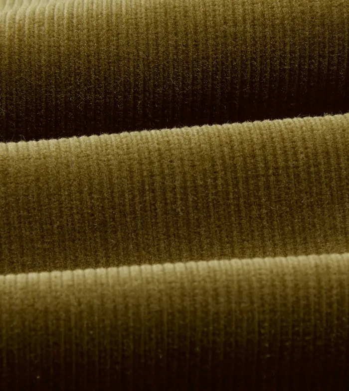 Drake039s Olive MidWale Corduroy Single Pleat Trouser Men Trousers