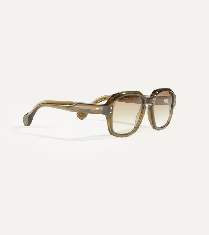 Drake039s Smoked Green Acetate Menzies Sunglasses Men Sunglasses