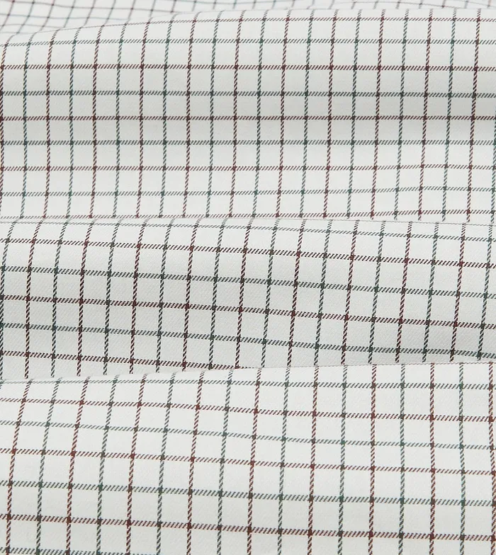 Drake039s Tattersall Cotton TwoPocket Western Shirt Men Casual Shirts