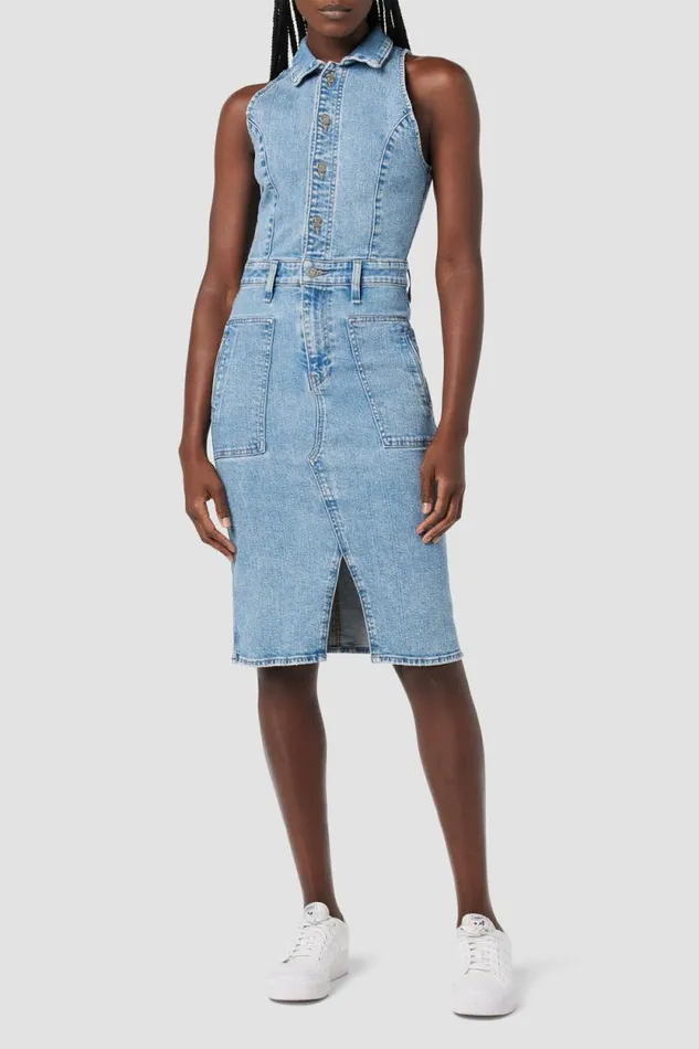 Dresses and Jumpsuits Women Hudson Jeans Halter Utility Dress Offsite