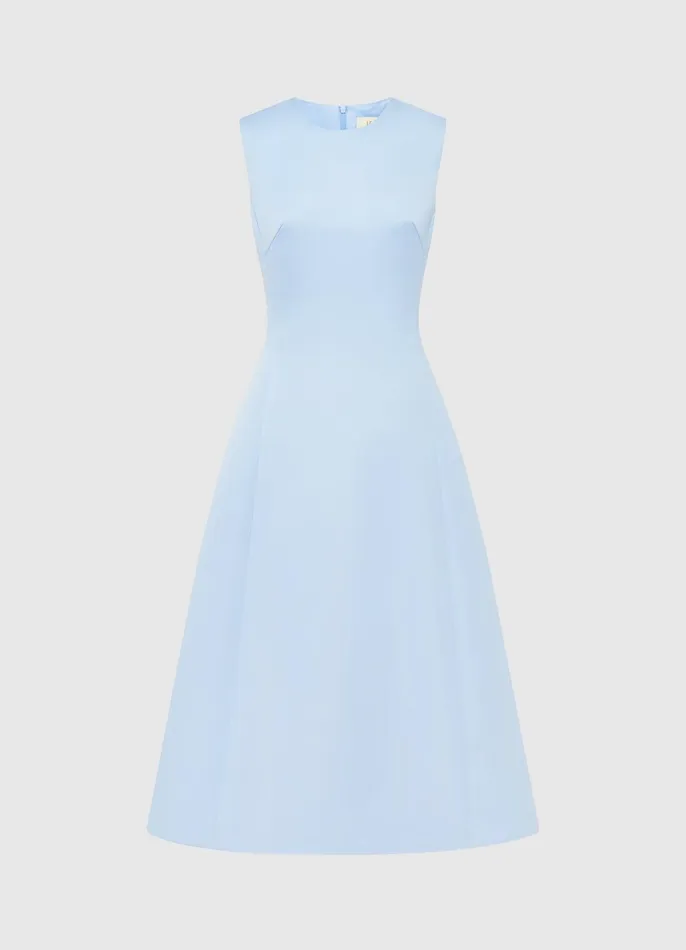 Dresses and Jumpsuits Women LEO LIN Cleo Sleeveless Midi Dress 8211 Sky Blue