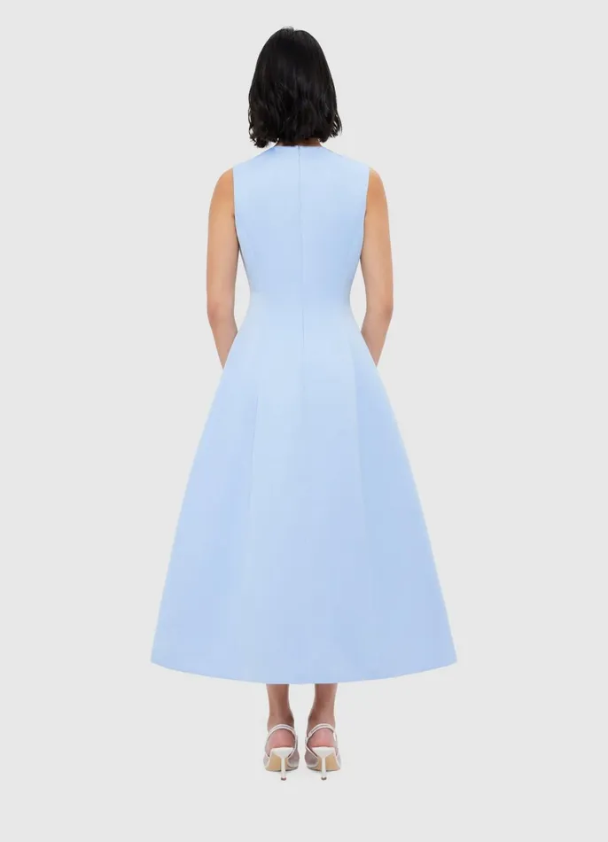 Dresses and Jumpsuits Women LEO LIN Cleo Sleeveless Midi Dress 8211 Sky Blue