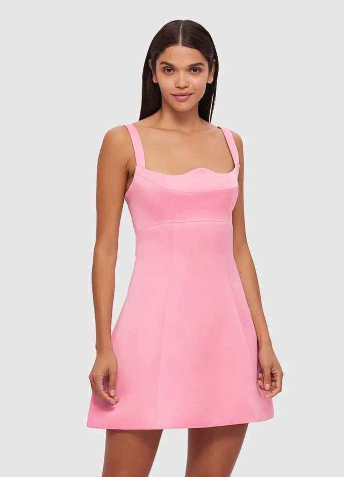 Dresses and Jumpsuits Women LEO LIN Jacinta Mini Dress 8211 Bubblegum