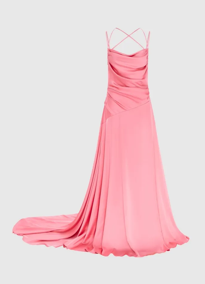Dresses and Jumpsuits Women LEO LIN Melodie Gown 8211 Watermelon