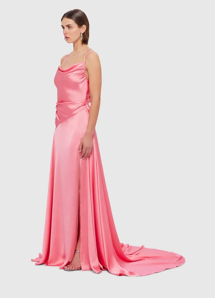 Dresses and Jumpsuits Women LEO LIN Melodie Gown 8211 Watermelon
