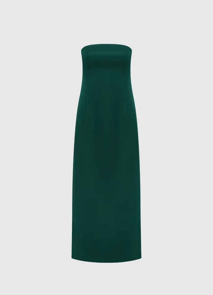 Dresses and Jumpsuits Women LEO LIN Rayna Bustier Maxi Dress 8211 Emerald