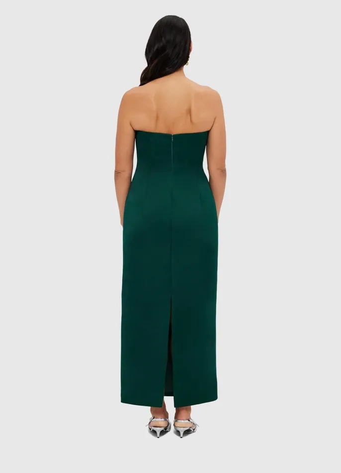 Dresses and Jumpsuits Women LEO LIN Rayna Bustier Maxi Dress 8211 Emerald