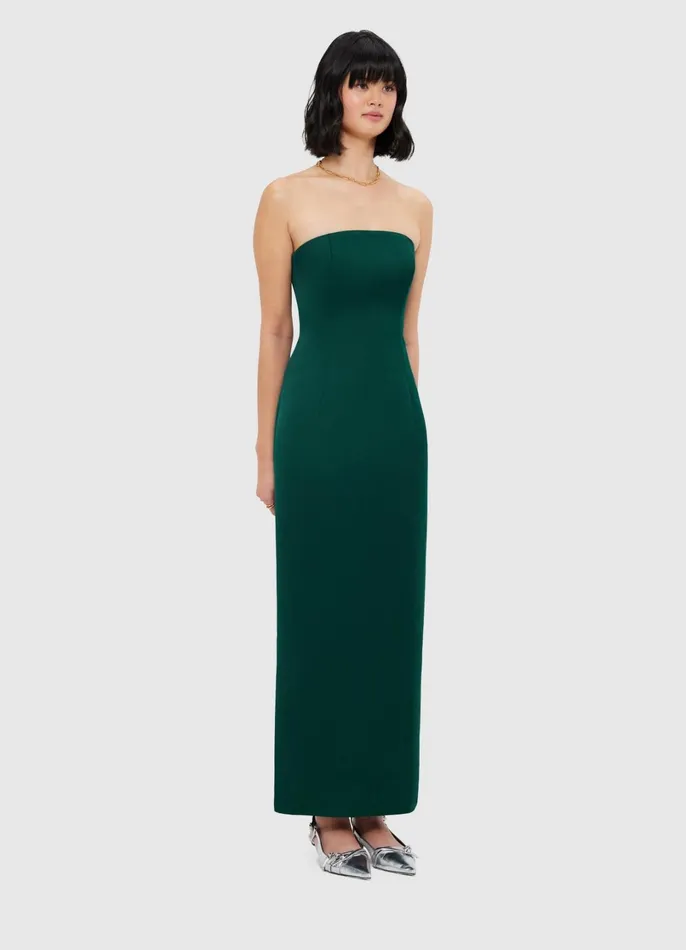 Dresses and Jumpsuits Women LEO LIN Rayna Bustier Maxi Dress 8211 Emerald