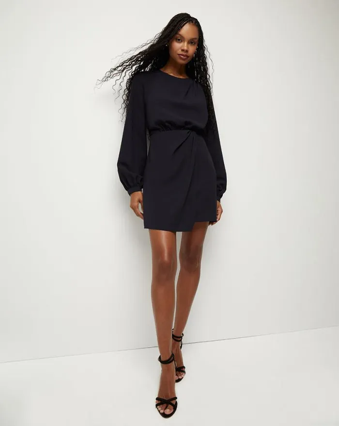 Dresses Shop Veronica Beard Patrizia Dress Navy