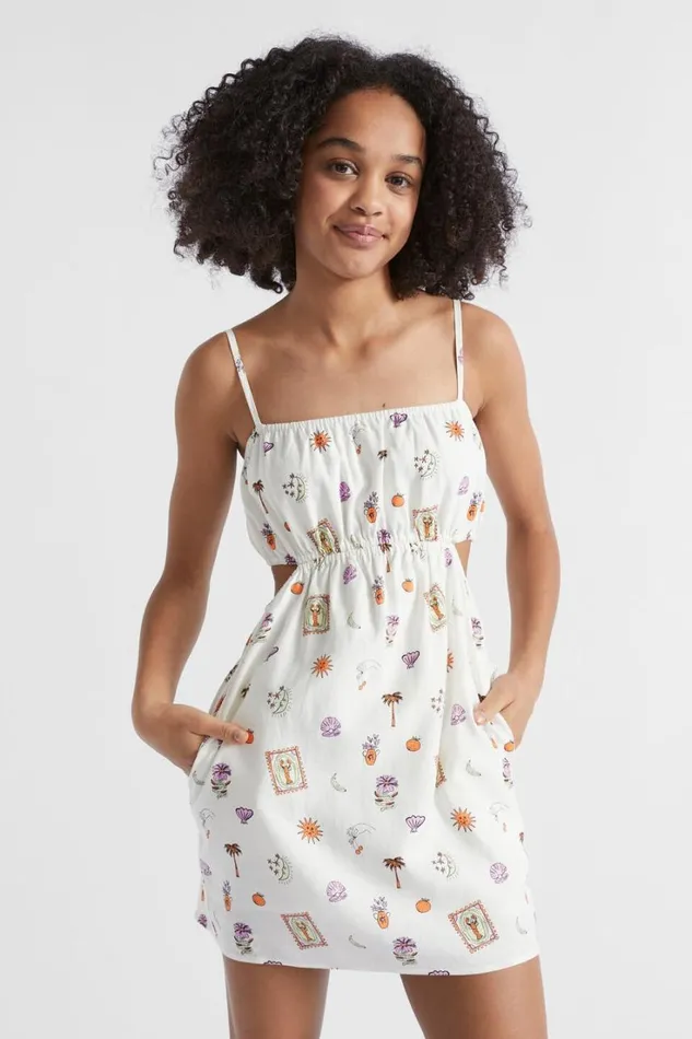 Dresses Teen Girl Seed Heritage Soleil Dress White