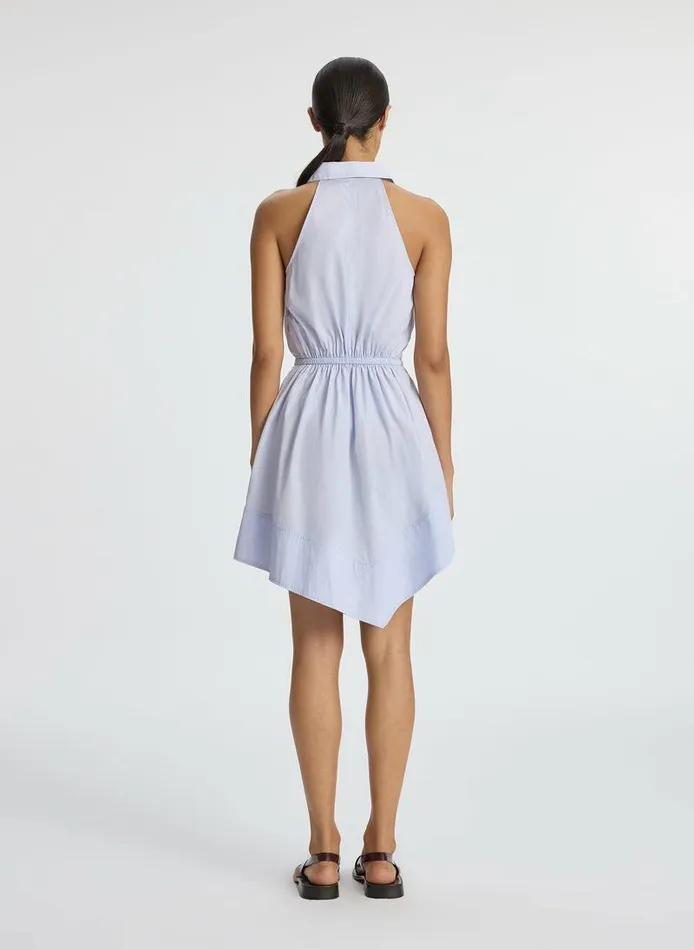 Dresses Women ALC Aria Poplin Mini Shirtdress Sky Blue Dresses Women ALC Aria Poplin Mini Shirtdress Sky Blue