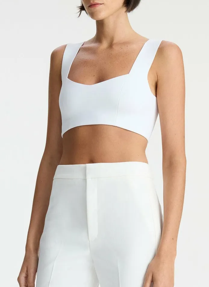 Dresses Women ALC Jordana Compact Knit Bra White