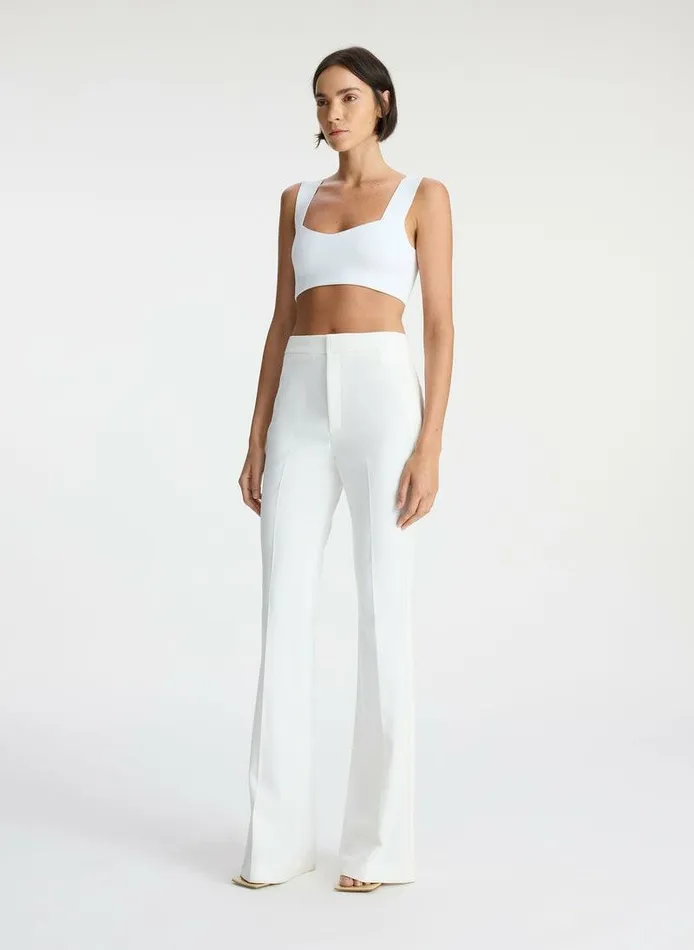 Dresses Women ALC Jordana Compact Knit Bra White Dresses Women ALC Jordana Compact Knit Bra White