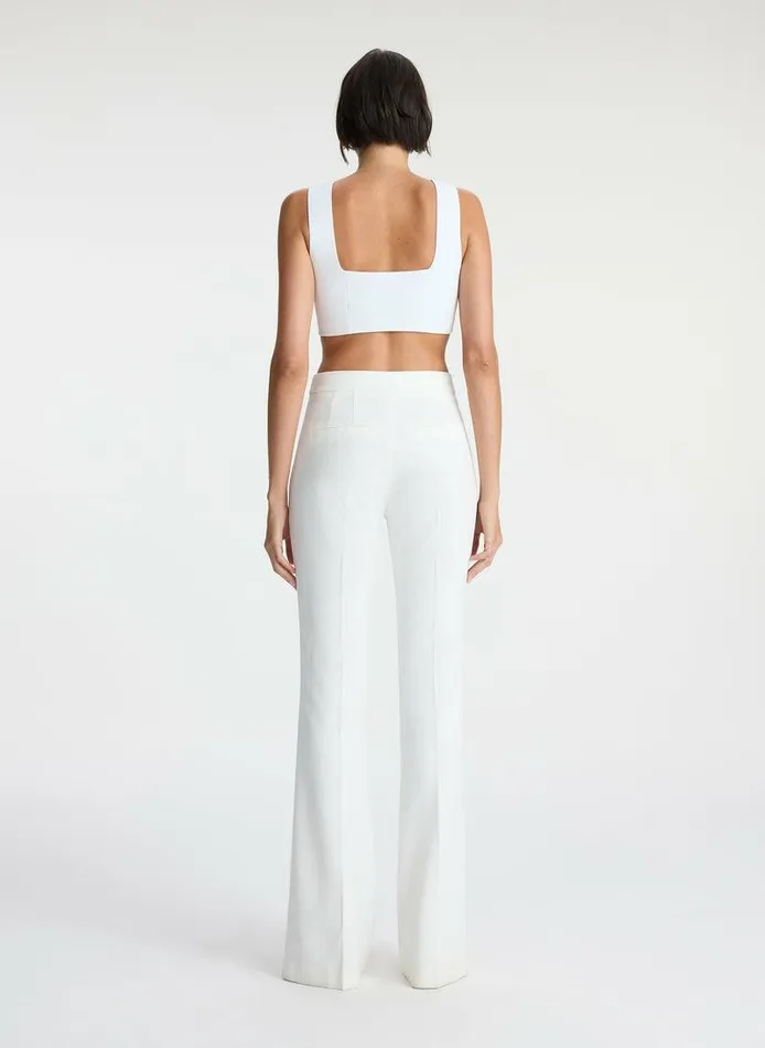 Dresses Women ALC Jordana Compact Knit Bra White Dresses Women ALC Jordana Compact Knit Bra White