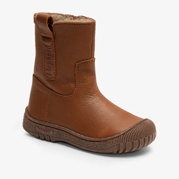 elina tex cognac Brown Boots bisgaardshoes KIDS
