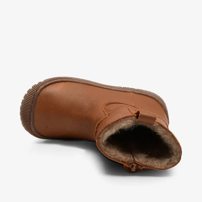 elina tex cognac Brown Boots bisgaardshoes KIDS