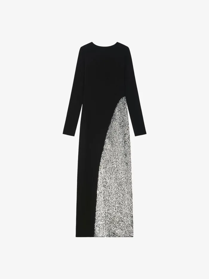 Evening Dress With Pearls And Rhinestones Black Women Givenchy Dresses
