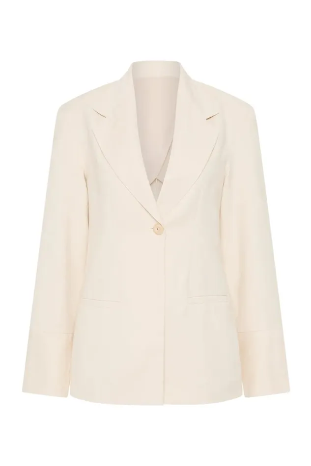 Faithfull The Brand Blazers Soleil Blazer Sand 8211 Women Faithfull The Brand Blazers Soleil Blazer Sand 8211 Women