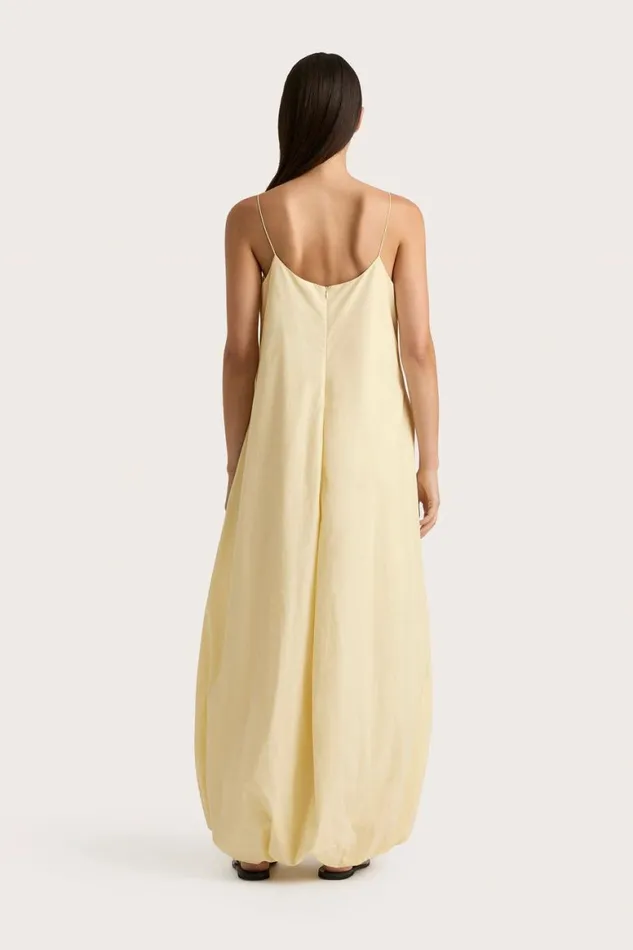 Faithfull The Brand Dresses Anais Maxi Dress Lemon 8211 Women Faithfull The Brand Dresses Anais Maxi Dress Lemon 8211 Women