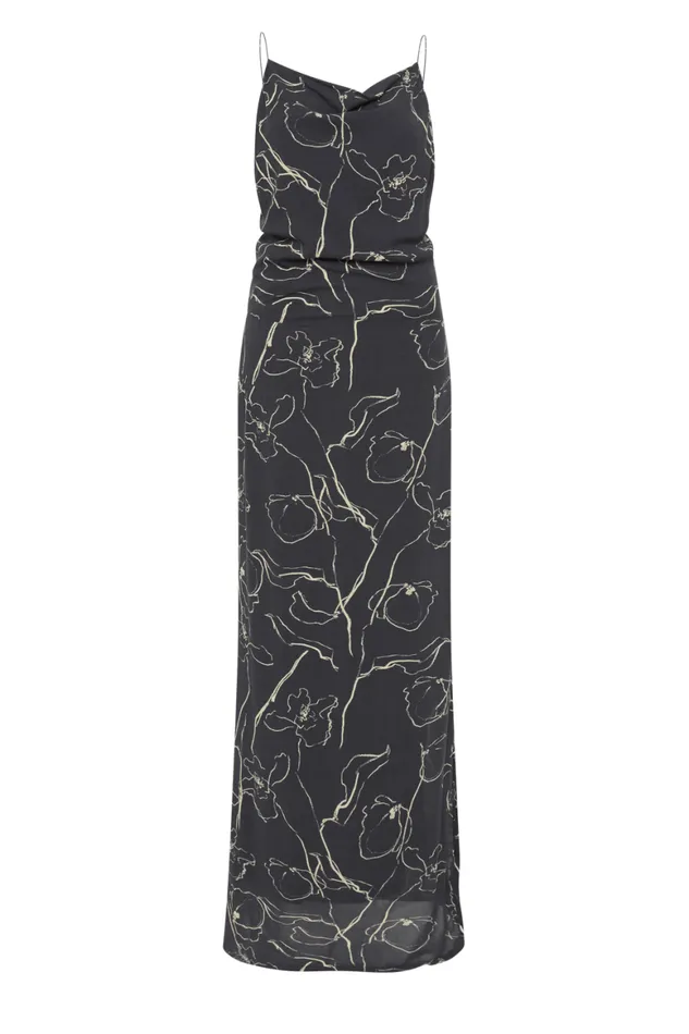 Faithfull The Brand Dresses Aurelie Maxi Dress Calla Charred Navy 8211 Women Faithfull The Brand Dresses Aurelie Maxi Dress Calla Charred Navy 8211 Women