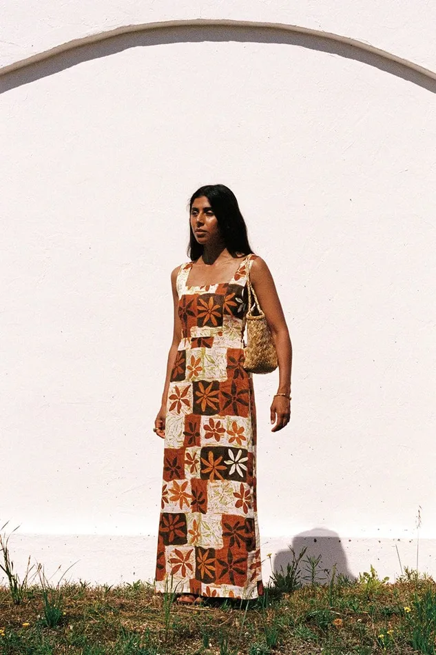 Faithfull The Brand Dresses Azalea Midi Dress Tobago Floral 8211 Final Sale 8211 Women Faithfull The Brand Dresses Azalea Midi Dress Tobago Floral 8211 Final Sale 8211 Women