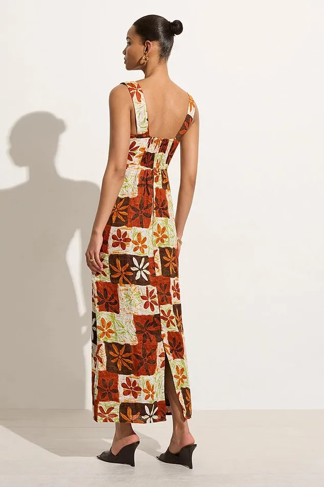 Faithfull The Brand Dresses Azalea Midi Dress Tobago Floral 8211 Final Sale 8211 Women Faithfull The Brand Dresses Azalea Midi Dress Tobago Floral 8211 Final Sale 8211 Women