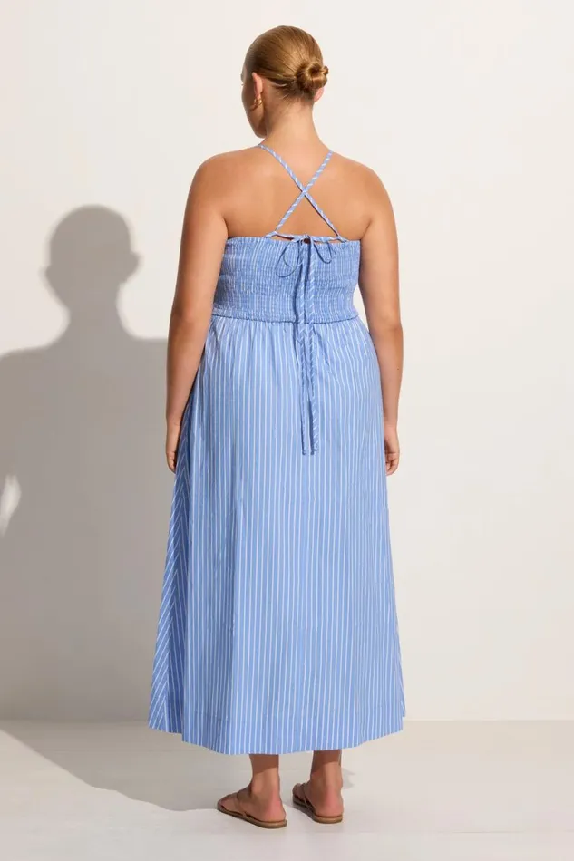 Faithfull The Brand Dresses Camera Midi Dress Baratti Stripe 8211 Final Sale 8211 Women Faithfull The Brand Dresses Camera Midi Dress Baratti Stripe 8211 Final Sale 8211 Women