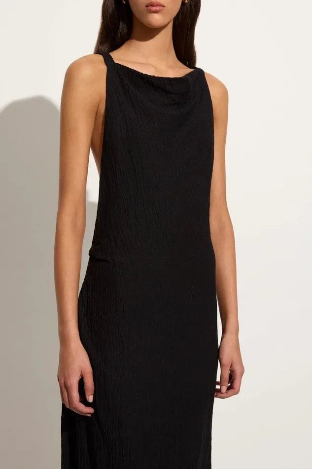 Faithfull The Brand Dresses Palermo Maxi Dress Black 8211 Final Sale 8211 Women Faithfull The Brand Dresses Palermo Maxi Dress Black 8211 Final Sale 8211 Women
