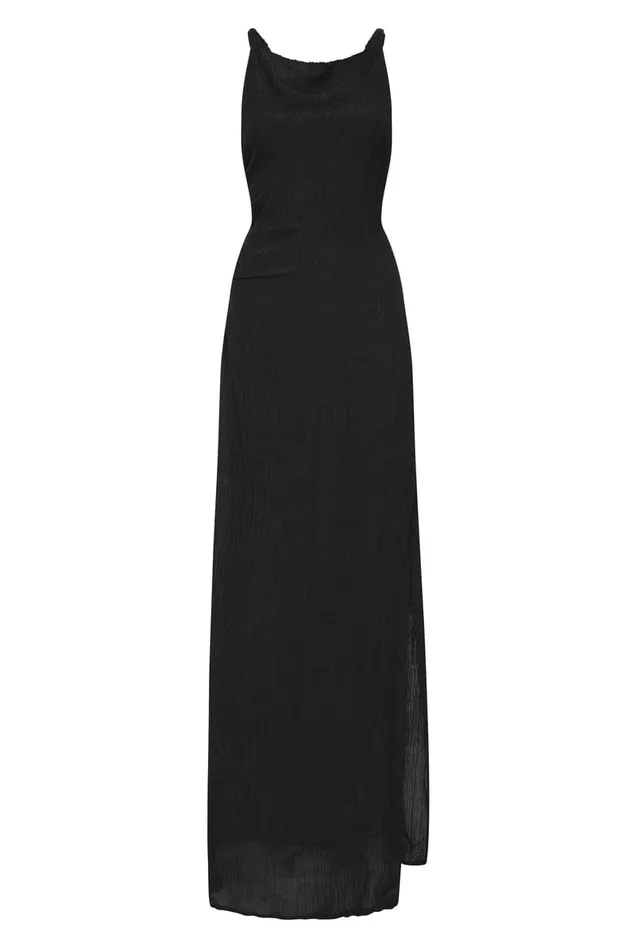 Faithfull The Brand Dresses Palermo Maxi Dress Black 8211 Final Sale 8211 Women Faithfull The Brand Dresses Palermo Maxi Dress Black 8211 Final Sale 8211 Women
