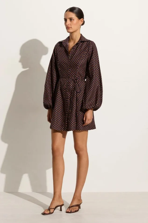 Faithfull The Brand Dresses Rae Mini Dress Ludovica Polka Dot 8211 Final Sale 8211 Women Faithfull The Brand Dresses Rae Mini Dress Ludovica Polka Dot 8211 Final Sale 8211 Women