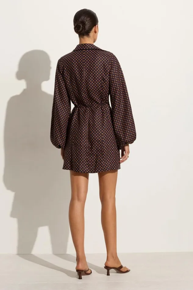 Faithfull The Brand Dresses Rae Mini Dress Ludovica Polka Dot 8211 Final Sale 8211 Women Faithfull The Brand Dresses Rae Mini Dress Ludovica Polka Dot 8211 Final Sale 8211 Women