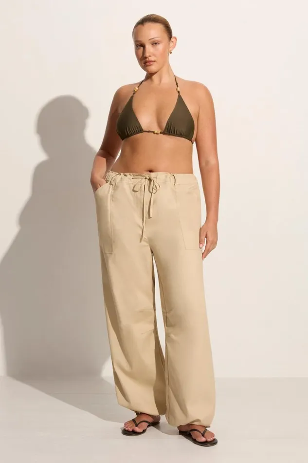 Faithfull The Brand Pants Cristo Pant Bleached Sand 8211 Final Sale 8211 Women Faithfull The Brand Pants Cristo Pant Bleached Sand 8211 Final Sale 8211 Women