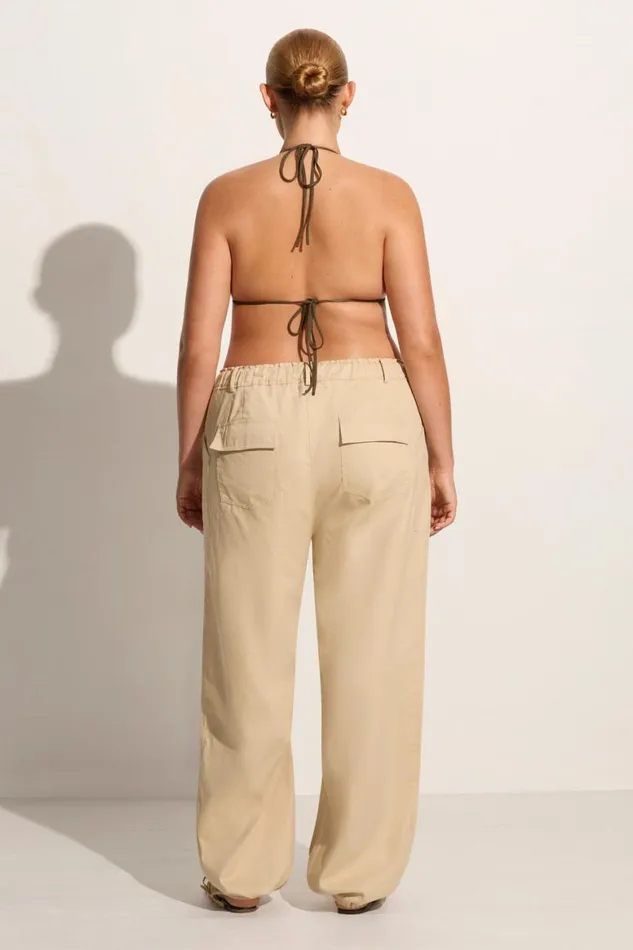 Faithfull The Brand Pants Cristo Pant Bleached Sand 8211 Final Sale 8211 Women Faithfull The Brand Pants Cristo Pant Bleached Sand 8211 Final Sale 8211 Women