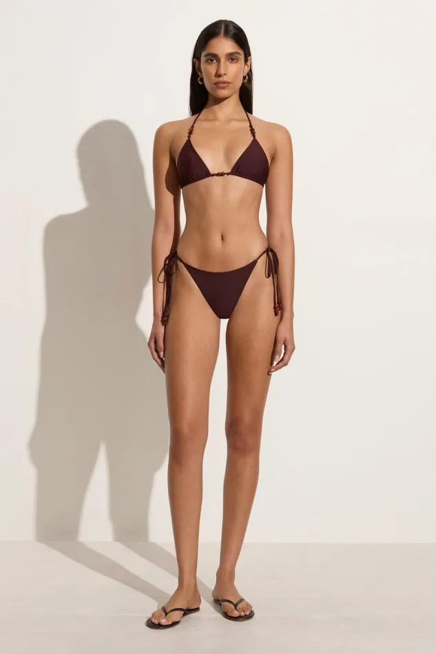 Faithfull The Brand Swim Ada Bikini Bottoms Soil 8211 Women