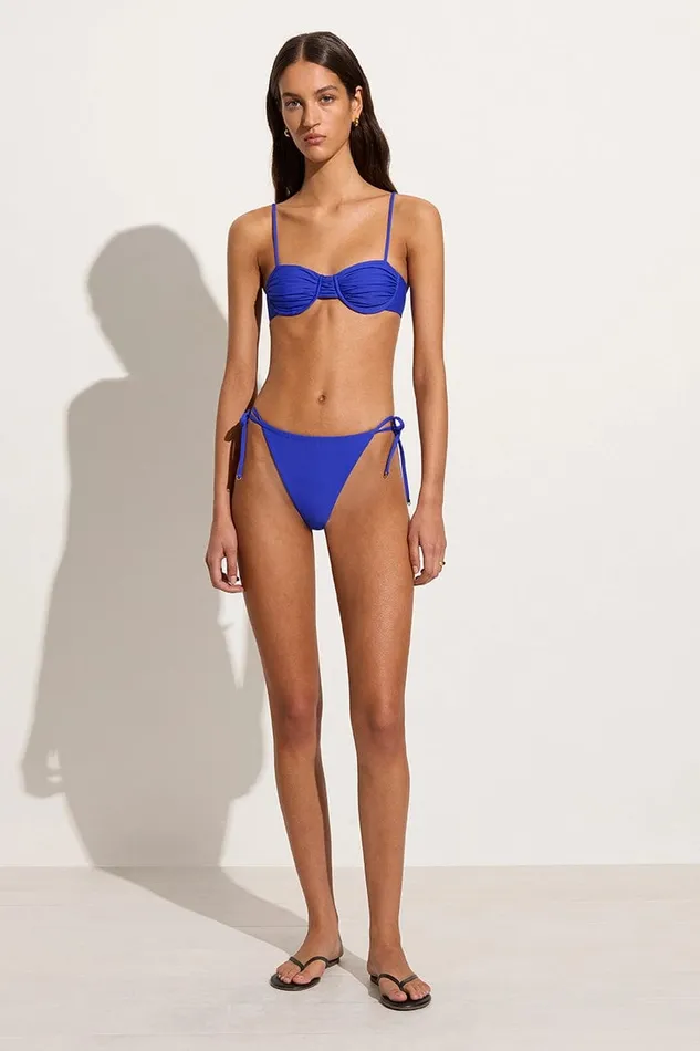 Faithfull The Brand Swim Baja Bikini Top Cobalt 8211 Final Sale 8211 Women Faithfull The Brand Swim Baja Bikini Top Cobalt 8211 Final Sale 8211 Women