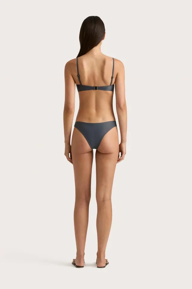Faithfull The Brand Swim Bebe Bikini Bottom Charred Navy 8211 Women Faithfull The Brand Swim Bebe Bikini Bottom Charred Navy 8211 Women